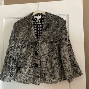 Black White Jacket Ultra Soft 100% polyester